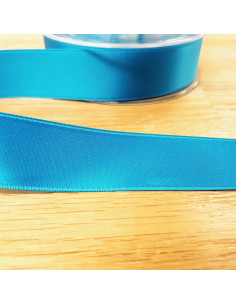 Ruban satin, 25mm, turquoise