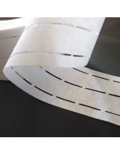 Bande perforée thermocollante, 10x30x30x10mm