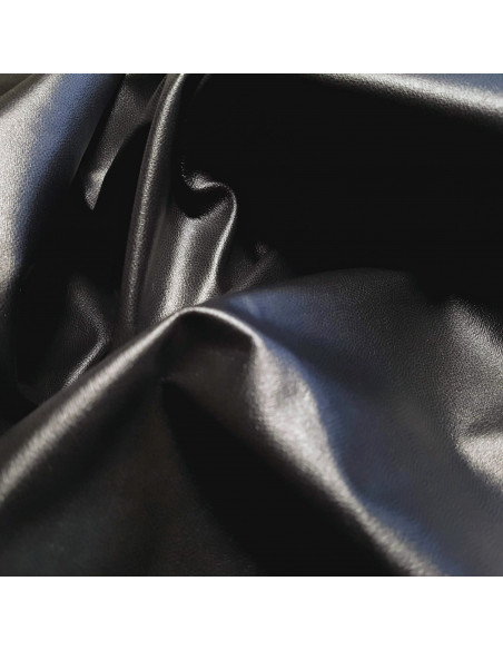 Tissu PUL, couches lavables, noir