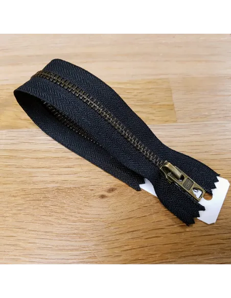 Fermeture à glissière Prym Z14 noir 10 cm | Zephyr Tissus