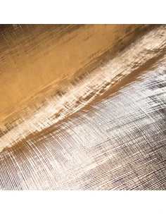 Tissu, Simili Cuir Texturé Uni, Or Brillant, Laize 140 cm, Simili Cuir 2