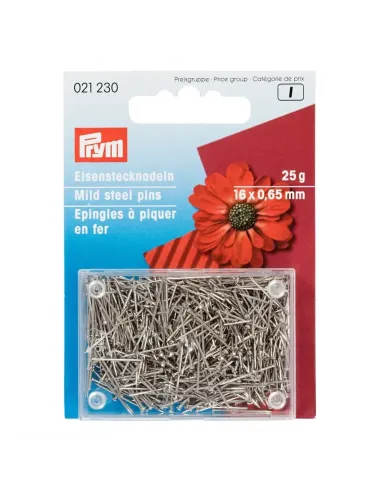 Épingles à bricoler Prym 16 mm fer argent | Zephyr Tissus
