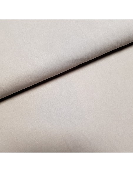 Tissu, Jersey de Coton Uni, Gris, Laize 150 cm, Coton Stretch Bio Oeko-Tex
