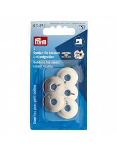 Canettes pour machines à coudre, acier, pour petit tire aiguille, 21,2mm