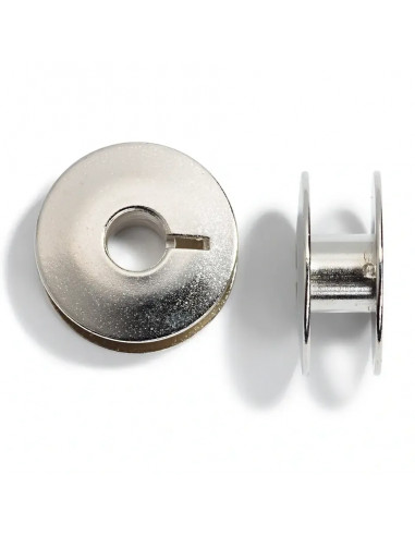 Canettes pour machines à coudre, acier, pour petit tire aiguille, 21,2mm