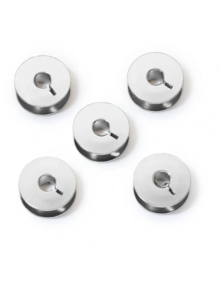 Canettes pour machines à coudre, acier, pour petit tire aiguille, 21,2mm