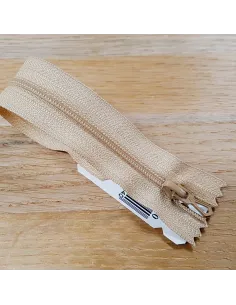 Fermeture à glissière Prym Z51 beige 50 cm | Zephyr Tissus