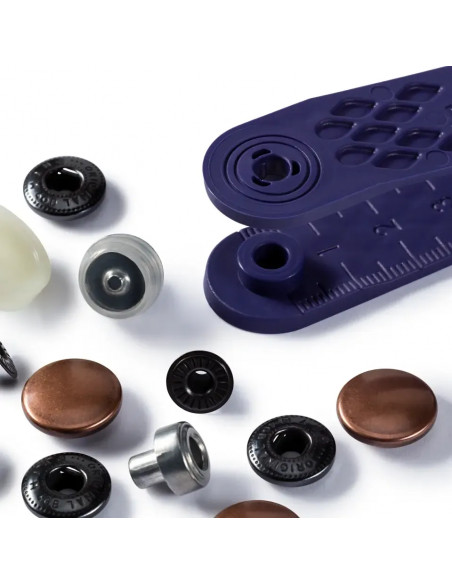 Bouton pression sans couture Anorak, 15mm, vieil cuivre