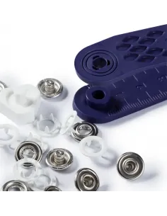 Bouton pression « Jersey » Prym 10 mm blanc | Zephyr Tissus 2