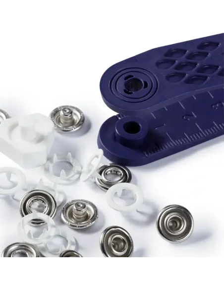 Bouton pression « Jersey » Prym 10 mm blanc | Zephyr Tissus