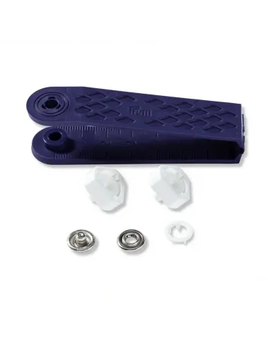 Bouton pression « Jersey » Prym 10 mm blanc | Zephyr Tissus