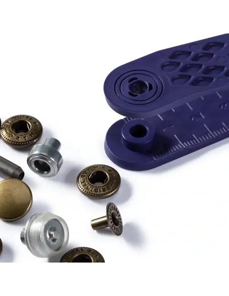 Bouton pression Prym Anorak 12 mm laiton | Zephyr Tissus