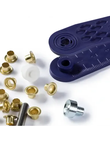 Œillets Prym dorés Ø 4 mm, laiton inoxydable | Zephyr Tissus
