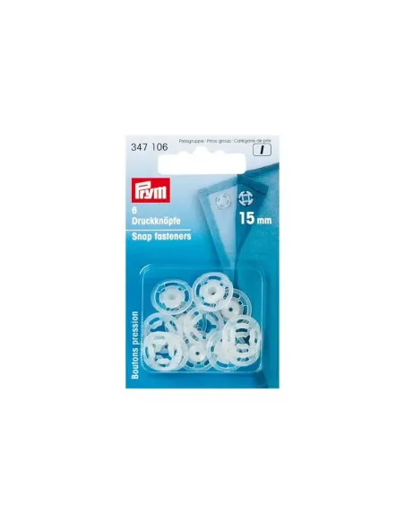 Boutons pression à coudre Prym 15 mm | Zephyr Tissus