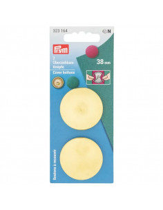 Boutons à recouvrir, 38mm