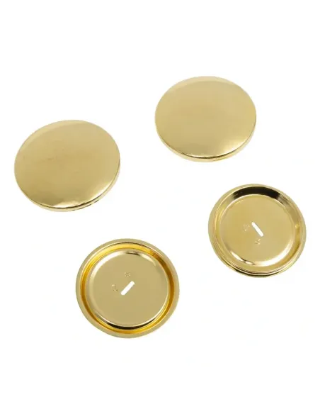 Boutons à recouvrir Prym 38 mm Argent | Zephyr Tissus