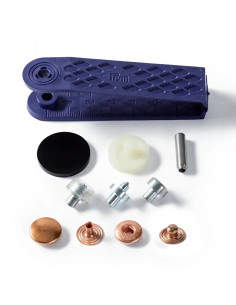 Bouton pression sans couture Anorak, 15mm, cuivre 2