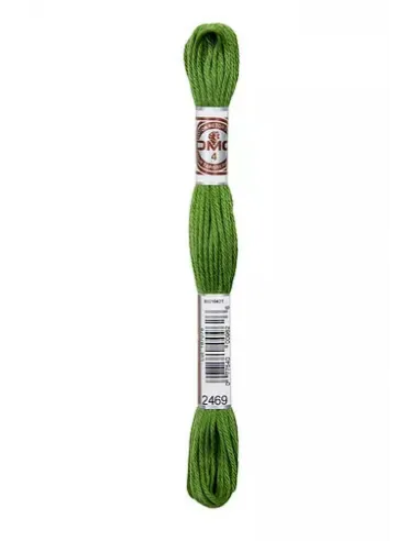 Fil à broder, Retors Mat DMC Art 89, 10 m, Vert olive (2470)