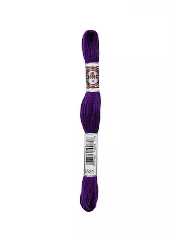 Fil à broder, Retors Mat DMC Art 89, 10 m, Violet (2531)