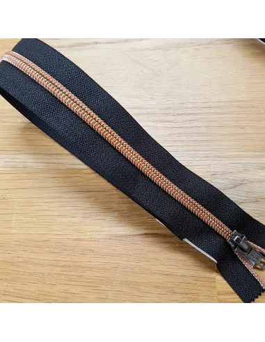 Fermeture Prym Z92 métallisée cuivre 50 cm | Zephyr Tissus