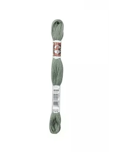 Fil à broder, Retors Mat DMC Art 89, 10 m, Vert peuplier (2522)