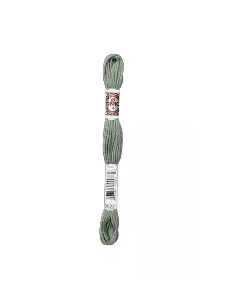 Fil à broder, Retors Mat DMC Art 89, 10 m, Vert peuplier (2522)
