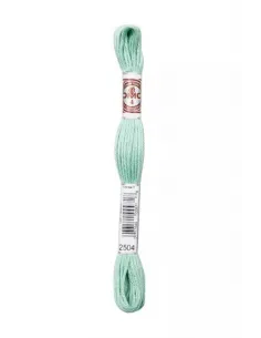 Fil à broder, Retors Mat DMC Art 89, 10 m, Vert malachite clair (2504)