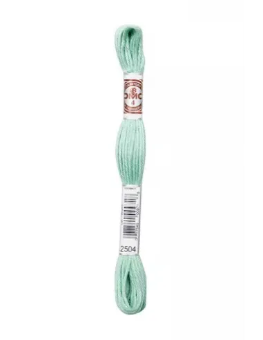 Fil à broder, Retors Mat DMC Art 89, 10 m, Vert malachite clair (2504)