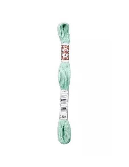 Fil à broder, Retors Mat DMC Art 89, 10 m, Vert malachite clair (2504)