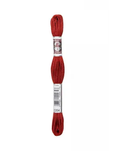 Fil à broder, Retors Mat DMC Art 89, 10 m, Brun rouge (2354)
