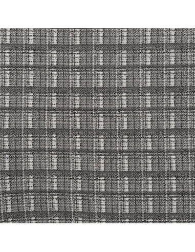 Tissu, Jersey Épais Filia, Noir & Blanc, Laize 150 cm, Rayonne Polyester Spandex