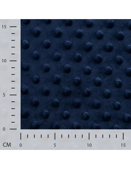 Polaire minky, bleu marine