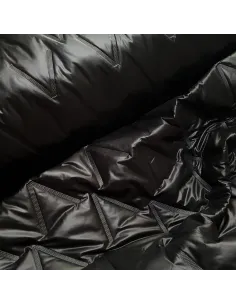 Tissu, Matelassé Uni, Noir Profond, Laize 140 cm, 100% Polyester 2