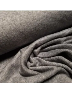Tissu, Jersey Maille Uni, Gris Anthracite, Laize 150 cm, Viscose Polyester Polyamide Stretch 2