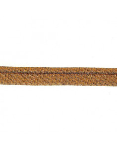 Passepoil lurex, 15mm, cuivre