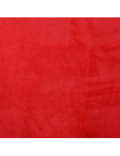 Polaire doudou, rouge framboise 2