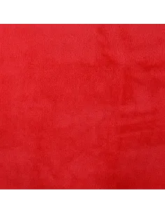 Tissu, Polaire Doudou, Rouge Framboise, Laize 150 cm, 100% Polyester 290g/m² 2