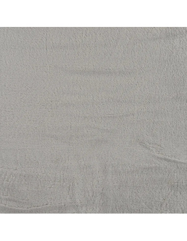 Tissu, Polaire Doudou, Gris Clair, Laize 150 cm, 100% Polyester 290g/m²