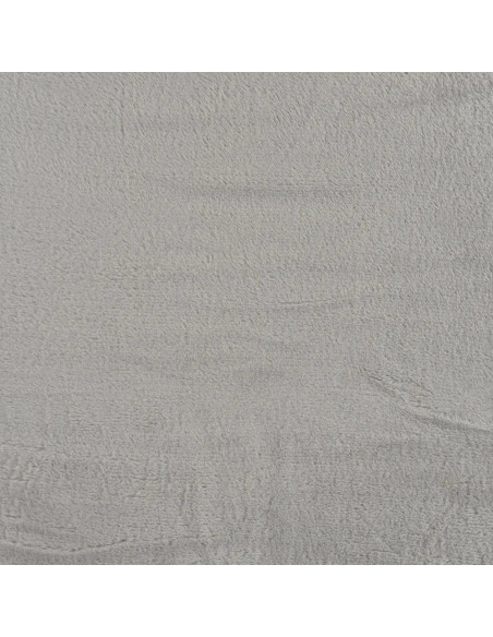 Tissu, Polaire Doudou, Gris Clair, Laize 150 cm, 100% Polyester 290g/m²