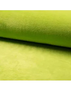 Tissu, Polaire Doudou Épaisse, Vert Anis, Laize 150 cm, 100% Polyester 290g/m²