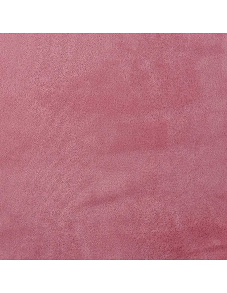 Tissu, Polaire Doudou, Vieux Rose, Laize 150 cm, 100% Polyester 290g/m²