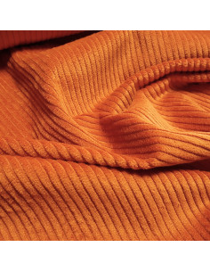 Velours larges côtes, orange 2