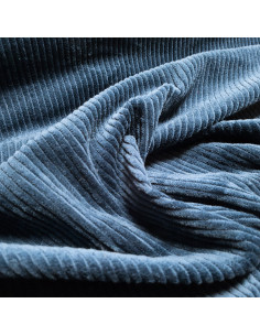 Velours larges côtes, bleu jean 2