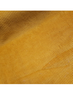 Velours larges côtes, jaune moutarde