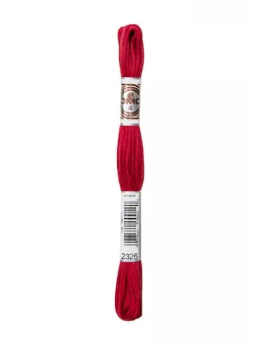 Fil à broder, Retors Mat DMC Art 89, 10 m, Rouge rubis (2326)