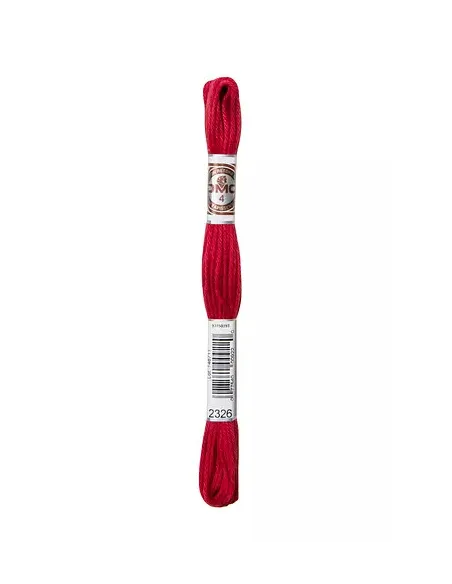 Fil à broder, Retors Mat DMC Art 89, 10 m, Rouge rubis (2326)