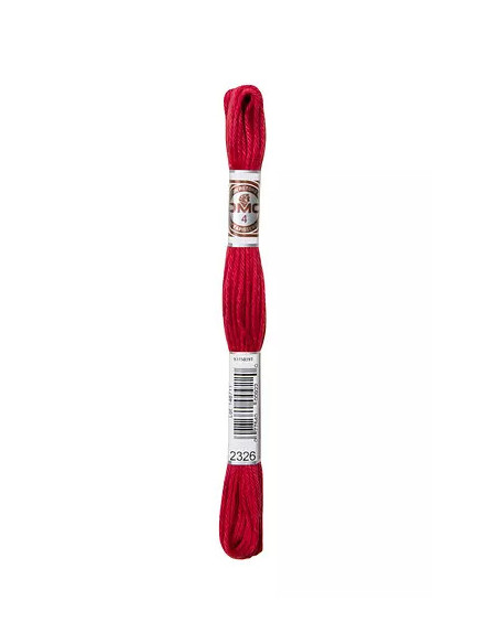 Fil Retors mat, Rouge rubis, 2326
