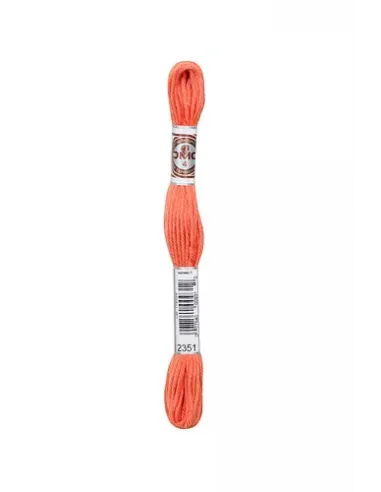 Fil à broder, Retors Mat DMC Art 89, 10 m, Corail (2351)
