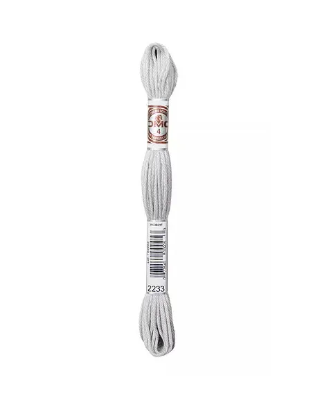 Fil à broder, Retors Mat DMC Art 89, 10 m, Gris tourterelle (2233)