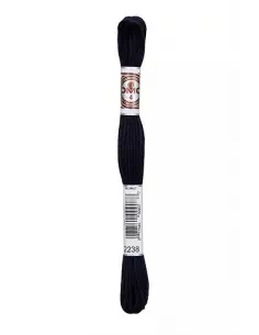 Fil à broder, Retors Mat DMC Art 89, 10 m, Bleu sureau (2238)